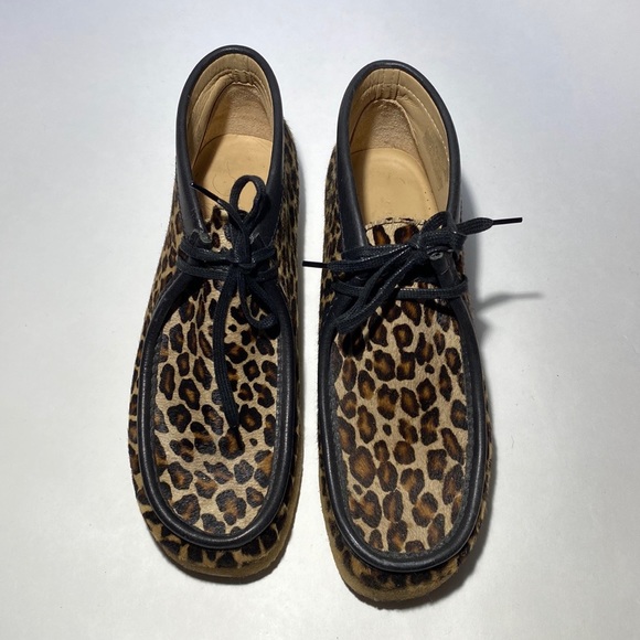 Clarks Leopard Wallabee - Picture 2 of 11